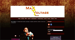 Desktop Screenshot of maxvoltagepdx.com